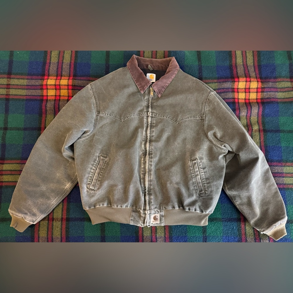 Carhartt J14MOS Santa Fe Western Jacket - Large